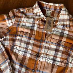 NWT Duluth Trading Co Flannel XS